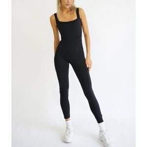 YLLW The Label Able Long Bodysuit (Black, Medium)